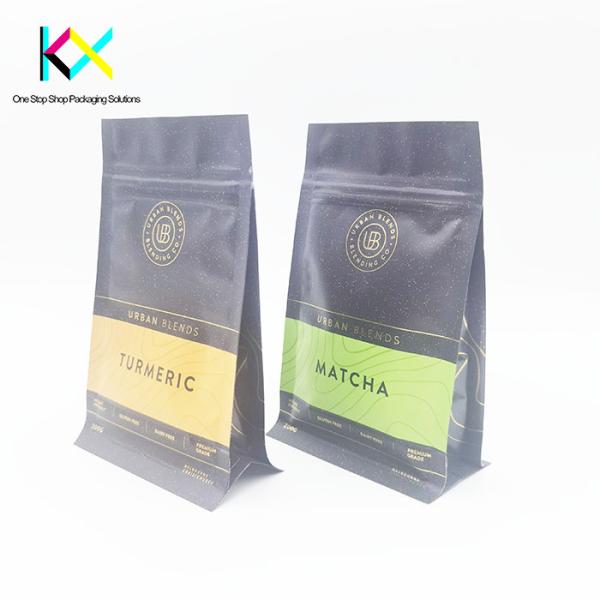 Fashion Customized Protein Pouch Packaging Resealable 200g Flat Bottom Pouch