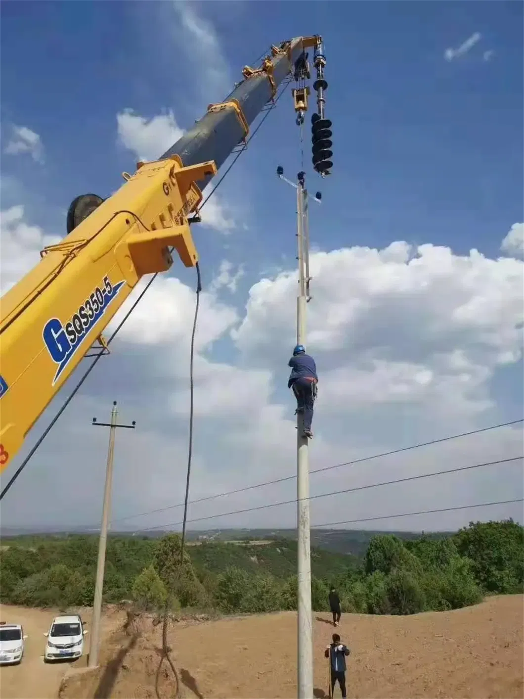 Custom Configured HOWO Zz1048d3314c1r Knuckle Boom Mounted Crane for Sale