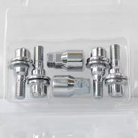 62mm longitud de la rueda bloqueo de la mochila de la tuerca Anti robo de la rueda de las tuertas 19/21mm hex