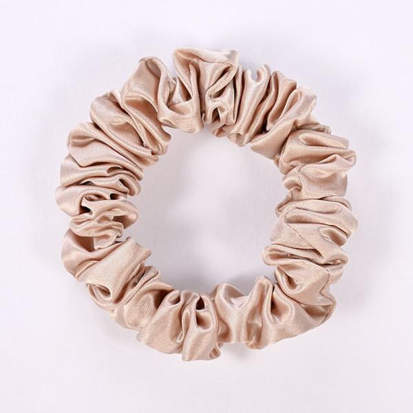 Silk Scrunchies For Hair 100% Mulberry Silk Ties For Curly Hair Scrunchies Prevent Breakage