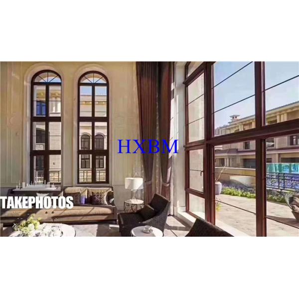 EPDM Gasket 6063-T5 Aluminum Wood Casement Windows German SI