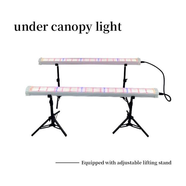 0-10V Dimming Under Canopy Grow Lights Adjustable Full Spectrum LED Grow Lights 120W
