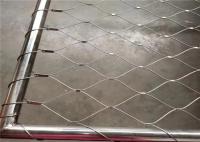Fil de corde flexible d'acier inoxydable d'Inox 316L Mesh Rhombus Shaped