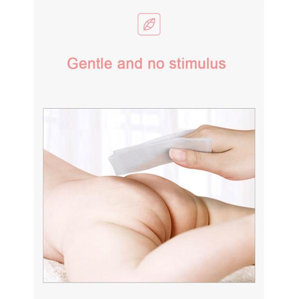 Nonwoven Spunlace Baby Cleaning Wipes Lightweight Easy Using For Sensitive Skin