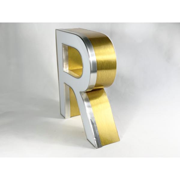 Зеленое 0.8mm алюминиевое PE крышки отделки письма канала покрыло 100 метров никакой край