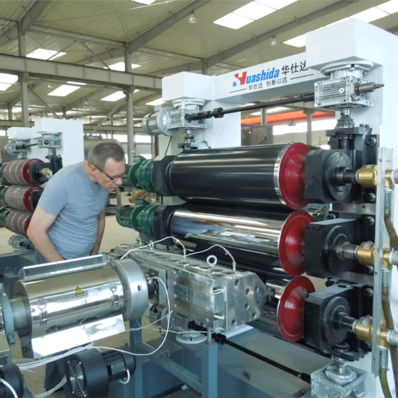 Cross-Linked PE Heat Shrink Sleeve Production line for Pipeline Field Joint Coating