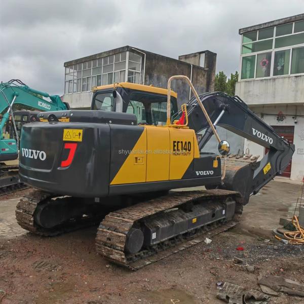 Подержанный Volvo 140 14 тонн Строительная техника Подержанный гидравлический полётчик Volvo 140 ec140 Экскаватор