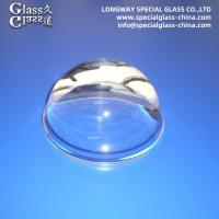 Lentille concave convexe de verre borosilicate de polissage Lentille de verre à LED de lumière industrielle