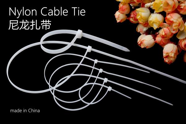 4 Series  Self Locking Cable Tie Industrial Strength Self-locking Nylon Cable Ties Plastic Zip Ties (Tie Wraps)