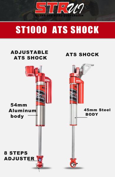 Adjustable Steering Stabilizer Shock For Jeep Wrangler JL 4x4