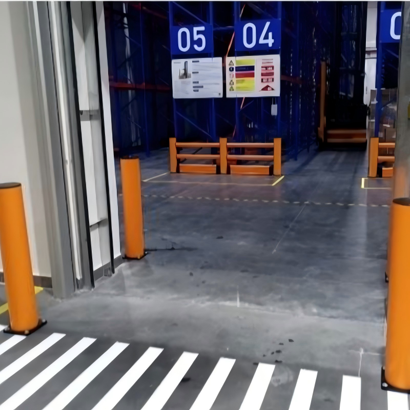 Height800/1150 Armorflex Flexible Safety Bollard Self Recover Polymer Anti Collision Post Warehouse Forklift Impact Protection Column Guard Bo130 Bo168 Bo190