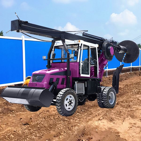 110kw Diesel Rotary Borehole Drilling Machinery Construction Work Foundation Drilling Rig