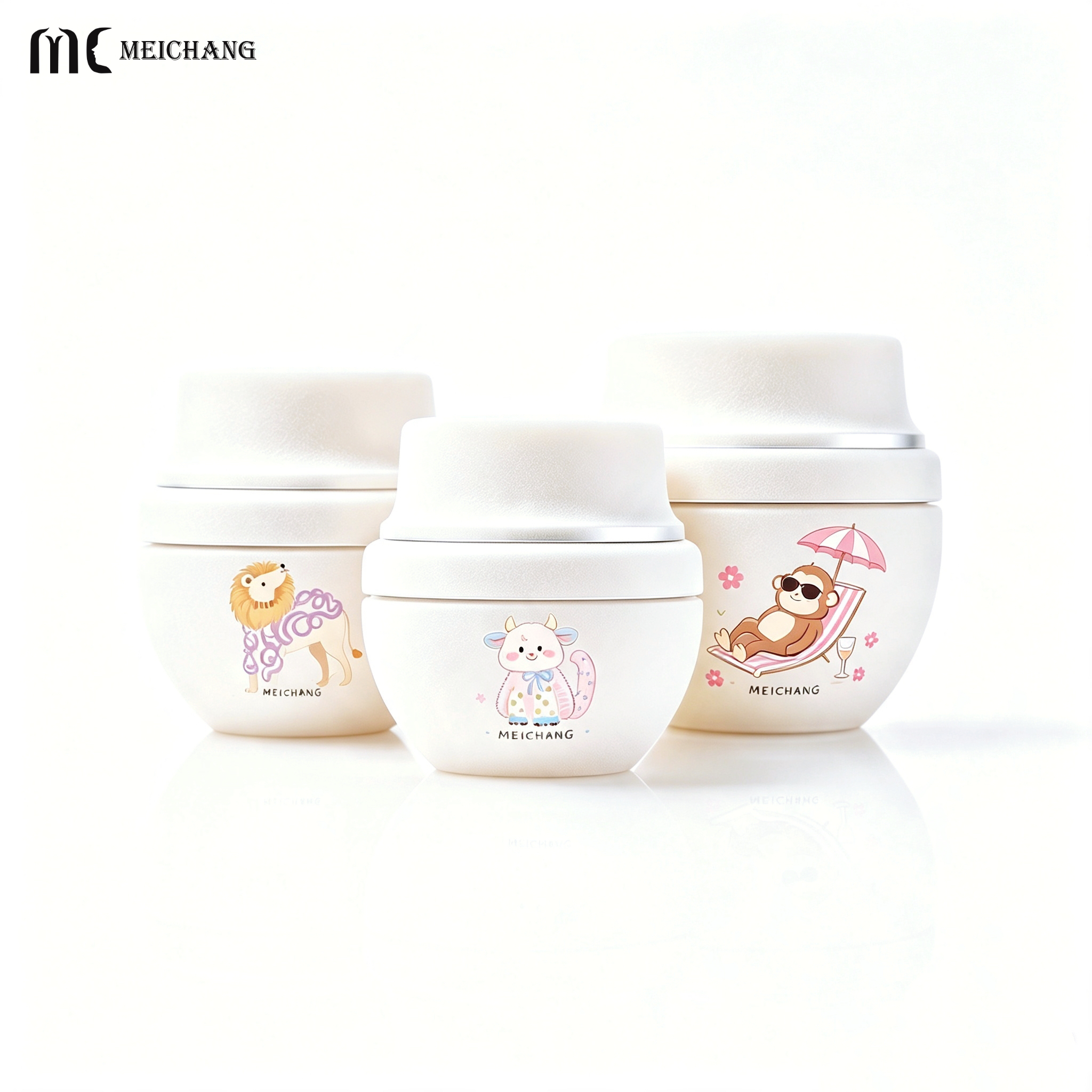 Premium Glass Skincare Packaging Set with Optional Amber Light-Blocking Cream Jar & Serum Bottle Collection(MC-314)