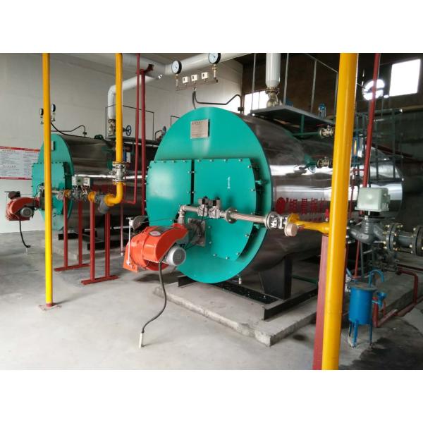 Dual Fuel Oil Fired Steam Boiler With Economizer 98% High Thermal Efficiency