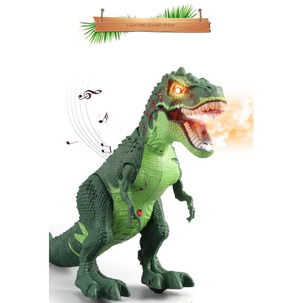 Finished Goods Electric Dinosaur Toy With Light And Sound A Collector's Pride And Joy