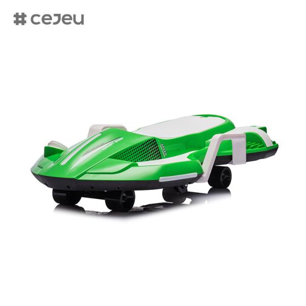 2 в 1 электрическая педаль и толчок ездить на игрушечной колебание автомобиль с легким USB, MP3 и музыка для детей унисекс