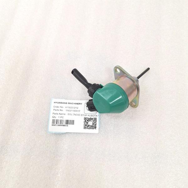 Стоп соленоида 1A021-60017 Kubota 1A021-60013 для KX121 R420S L3200DT