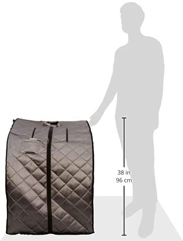 2021 Hot Sales Europe Hot Selling Portable Sauna Smart Infrared Weight Loss Sauna Room Computer Control Panel With Folding Chair