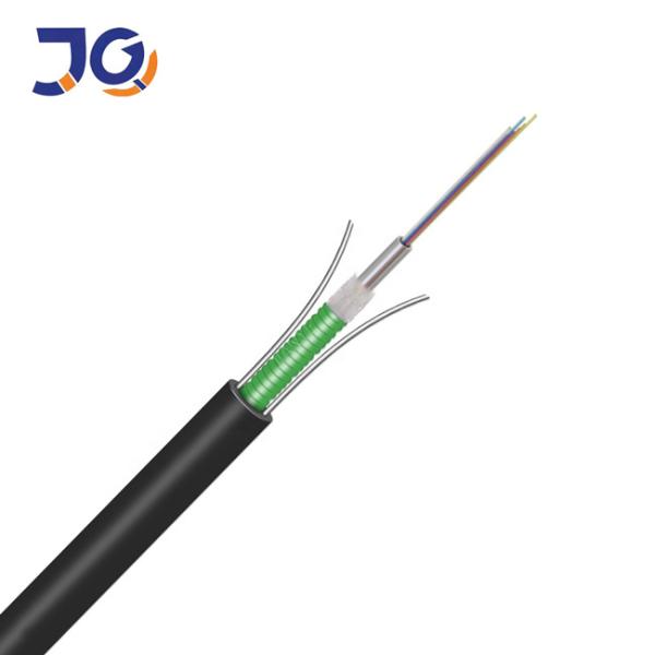 12 24 48 96 144 Core Direct Buried GYXTW53 Double Sheaths Double Armors Fiber Optic Cable