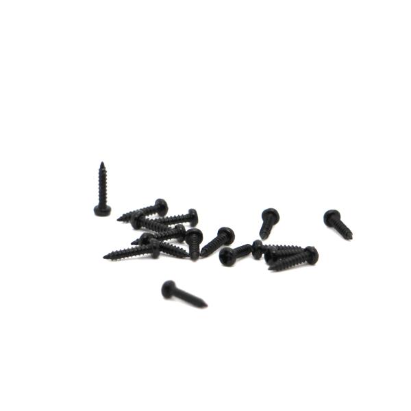 Customized Top-notch Black Oxide Coated M0.5-M3  Pan Head Machine  Micro Screws For Electronics Enclosure