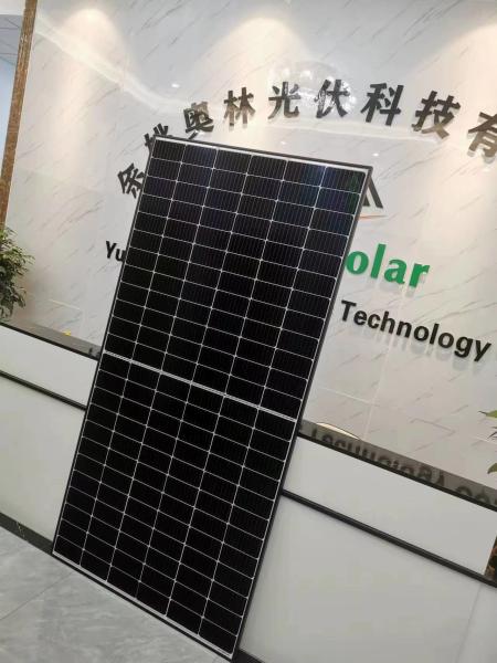 Half Cell Mono Solar Energy Panel Anodized Aluminium Alloy Frame ​460W