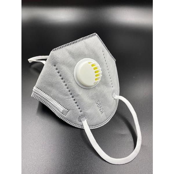 3D Fold Air Pollution Protection Mask Activated Carbon Mask With Valve