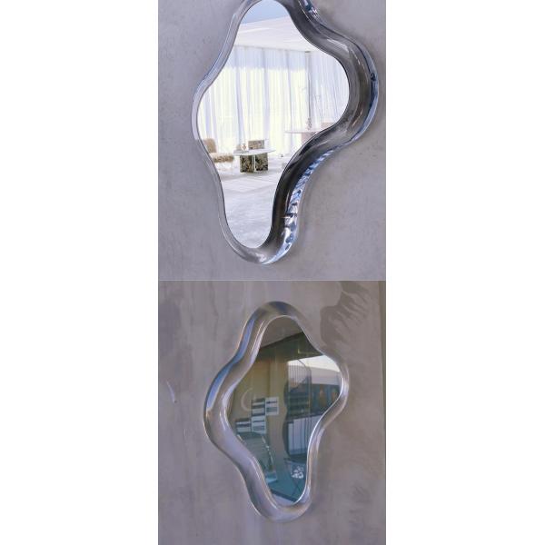 Lighted Acrylic Wall Mounted Magnifying Mirror For Bathroom Vanity