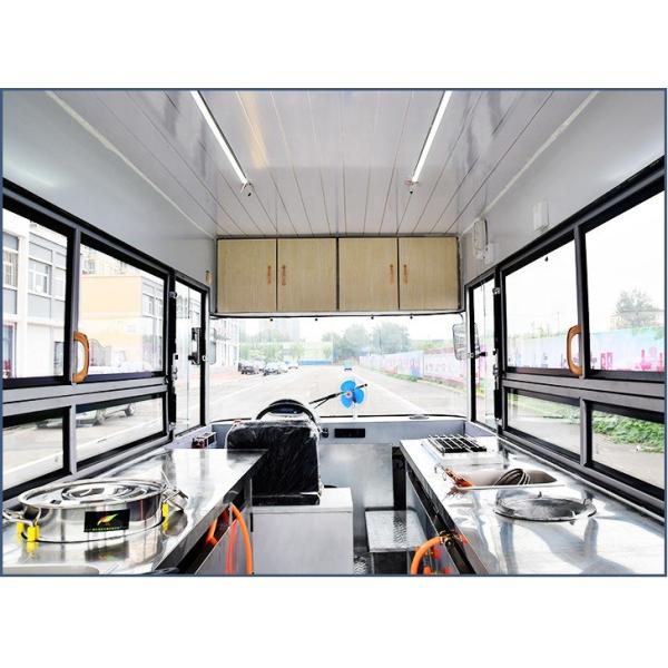 Food Vending Trailer Easy Operation and Durability for Home Business Small Machinery