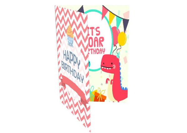 Sound Greeting Musical Happy Birthday Card AG3 Battery With Full Color Printing