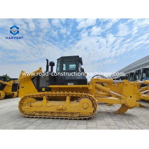 Bulldozer à rampe à 320 ch Shantui SD32 10m3 avec déchirure à simple tige