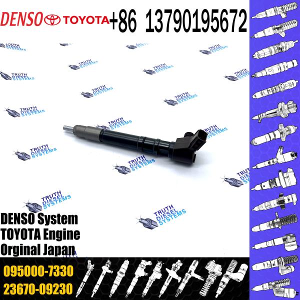 1AD-FTV 095000-7330 инжектор общего рельса 095000 7330 дизельный инжектор с соплами 0950007330 для Toyota RAV4 2.0 D