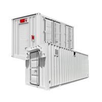 Contenants de stockage d'énergie de 20 pieds Batterie au lithium-fer-phosphate de 500 kW Système de stockage d'énergie