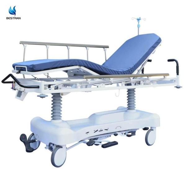 CE Certified Patient Transfer Trolley With Digital Weight Scale For Hospital ICU Use