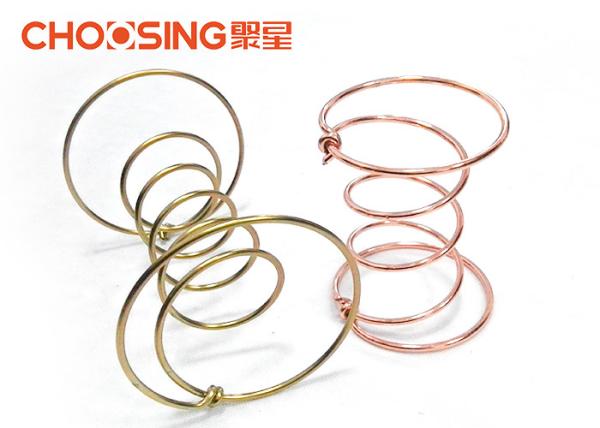Black 5 Turns Couch Coil Springs Oil Tempered Anti Rust Treatment Surface