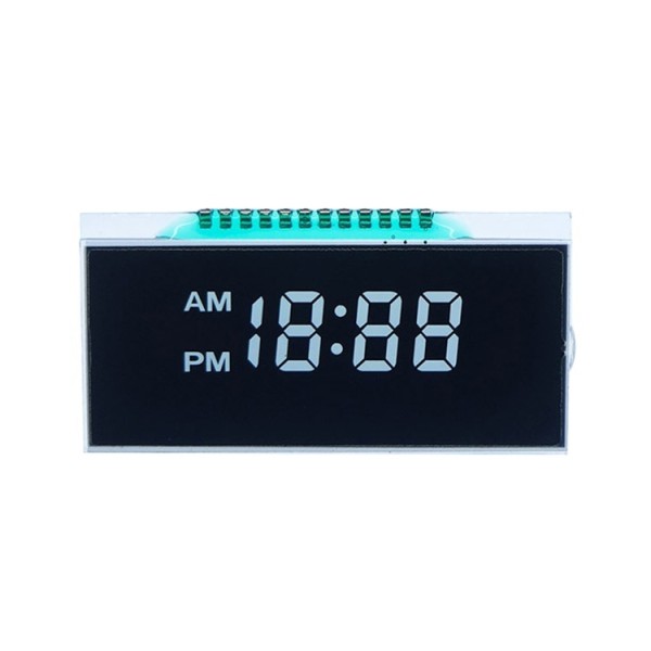 Factory Customized Electronic Clock LCD, Small-sized Customized High-quality Lcd Seven Segment Display