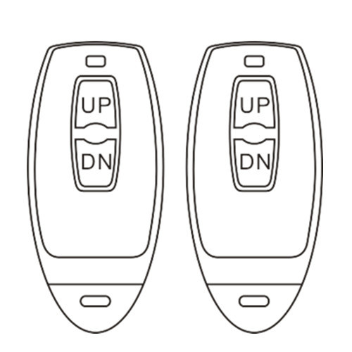 Controlador de controle remoto With da rampa das camionetes dos jogos do atuador linear da cadeira de rodas 2 correntes de relógio chaves