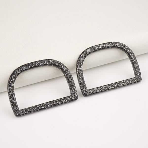 User-Friendly Metal D-Ring Buckle for Handbag Strap 1.5 Inside Width 38mm D Ring