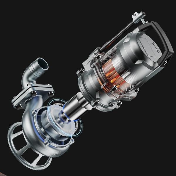 10hp 316 Отливная нержавеющая сталь Удаление сброса подводная канализационная насос кислото- и щелочностойкая