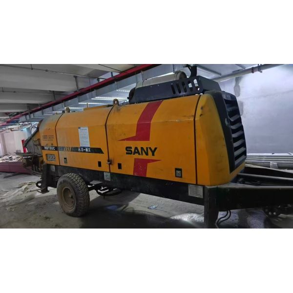 2019 SANY HBT80C-1818D III Used Diesel Powered Trailer Concrete Pump | 85 m³/h