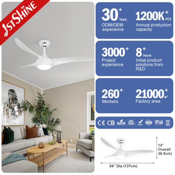 Melhore sua casa com o ventilador de teto LED 1stshine Design elegante e recursos de economia de energia