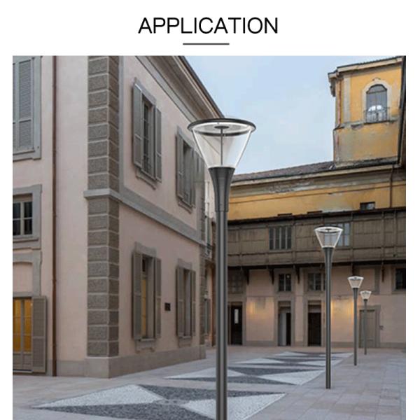 50016h Courtyard 101lm/W 3030 Dusk To Dawn Led Light For Garden Road