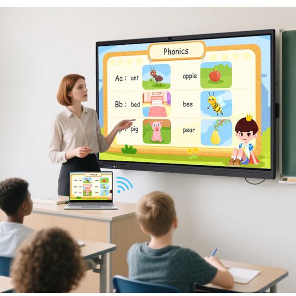 65/75/86/98/110 Inch Finger Multi Touch Screen Smart LCD Display Meeting Room Electronic Digital Interactive Smart White Board