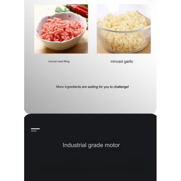 1500w Fully Automatic Meat Grinder for Powerful Commercial Frozen Chicken Bone Meat