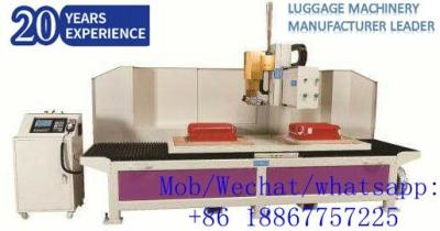 Luggage Suitcase Cutting & Hole Puncher Machine in Production Line