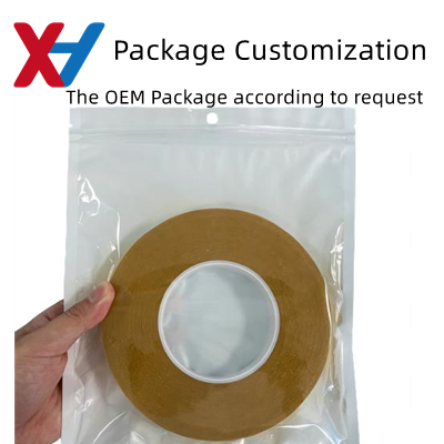 Double Sided PVC Tape Желтый лайнер с двойной лентой Белая лента из ПВХ-пленки заменяет Tesa 4970