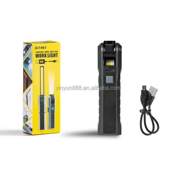 Hot Selling Car Repair LED Work Light USB Charging Strong Magnetic Emergency Light Folding Repair Light