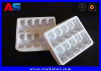 10 Vials 2ml White PET Plastic Blister Packaging