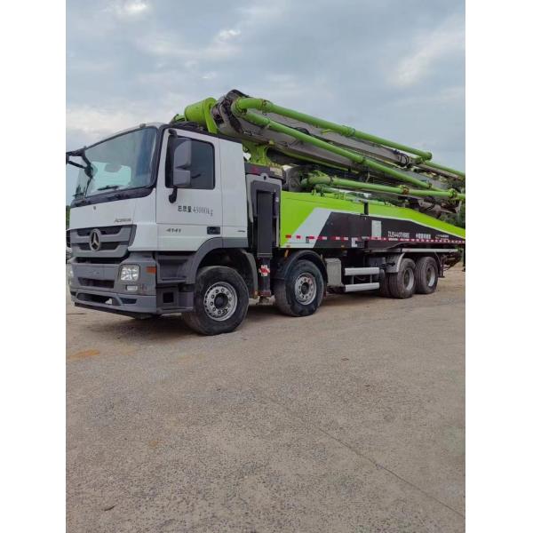 43000kgs Zoomlion 56m Used Concrete Pump Truck Truck Mounted Pump Concrete Boom Pump