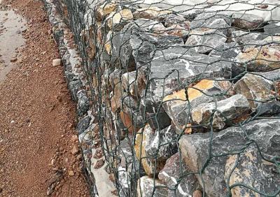 Zinc Coated Gabion Netting High Corrosion Resistance 1.5x1x1m For Retaining Wall
