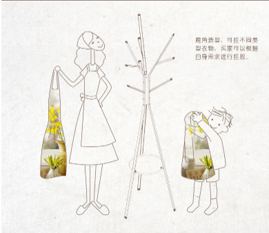 Round Tube Gold 5KG Steel Clothes Rack For Garment Display